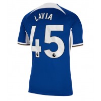 Chelsea Romeo Lavia #45 Heimtrikot 2023-24 Kurzarm